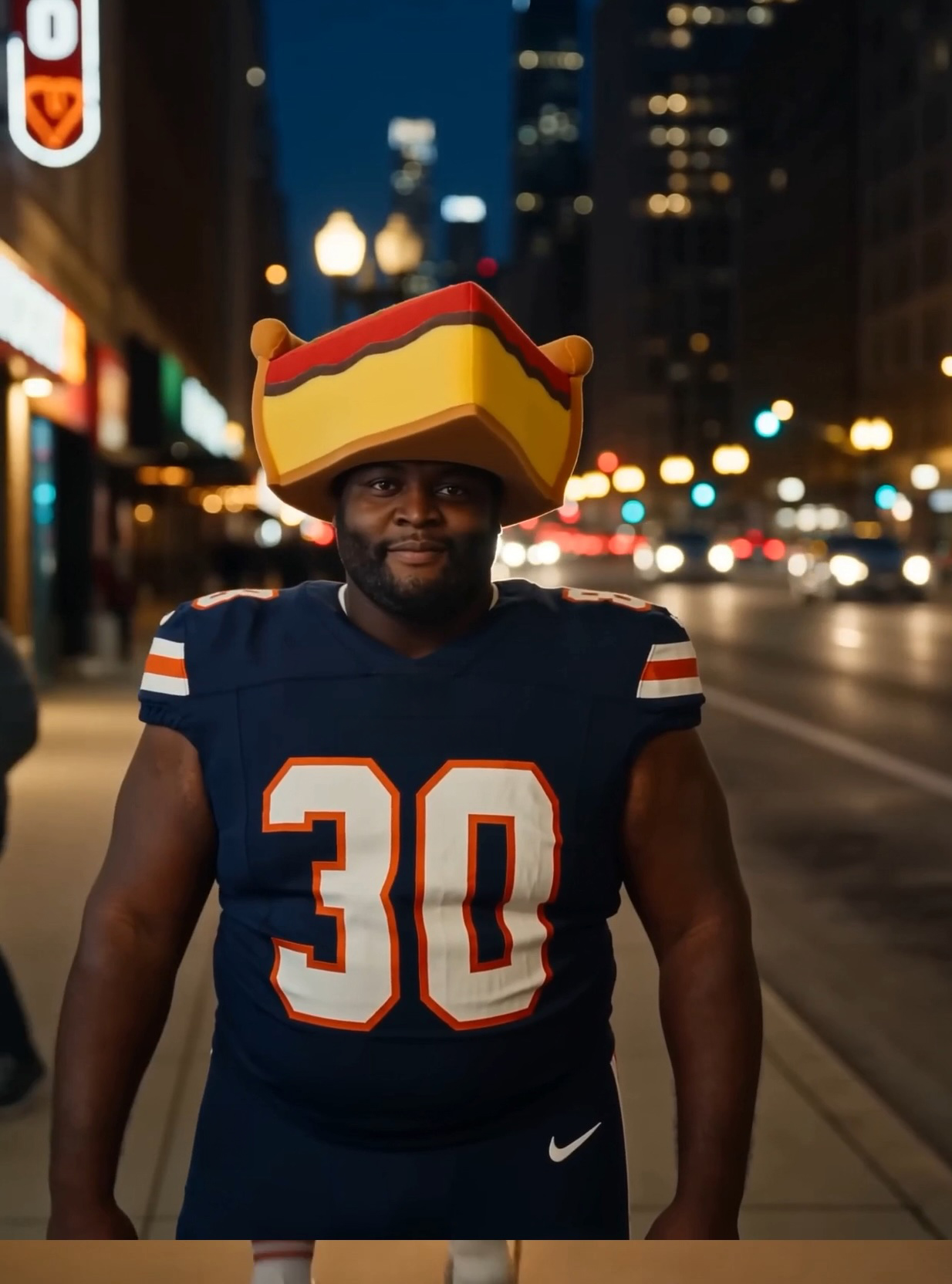 Chicago Pizzahead similar to the Cheesehead and Cheese Grater Hat