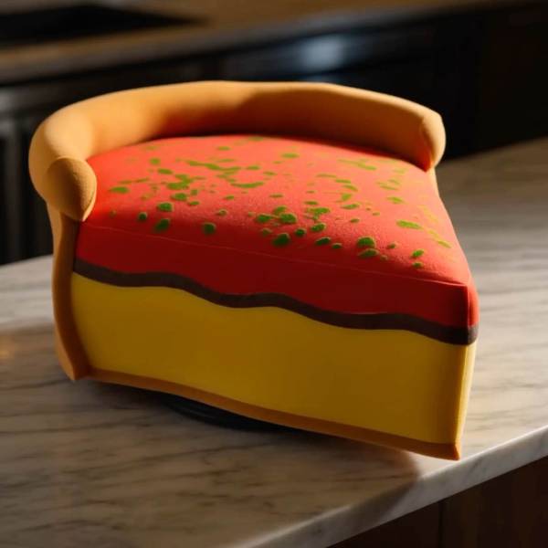 Chicago Pizzahead similar to the Cheesehead and Cheese Grater Hat